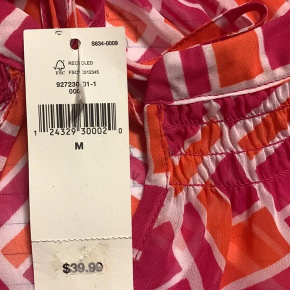 🦋 NWT Gap  Women’s Summer sleeveless blouse, Size M - Picture 10 of 10